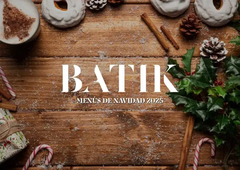Portada Menú de Navidad en Batik