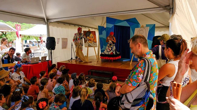 Kids activities at the Feria de Málaga